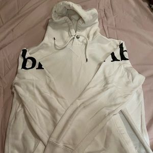 abercrombie & fitch white sweatshirt